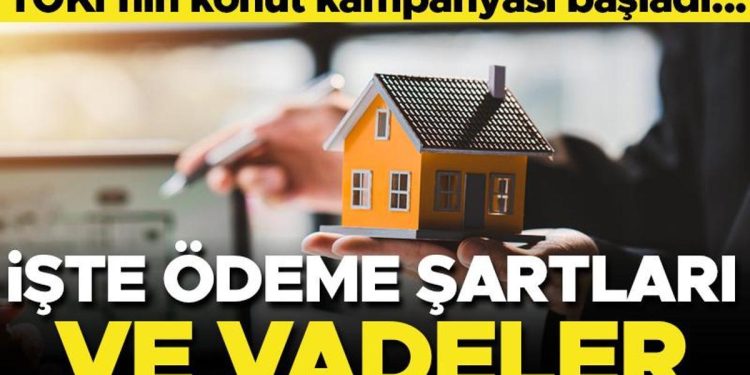 TOKİ’den vadeli konut ve iş yeri satışı