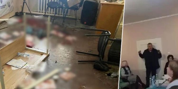 Ukrayna’dan dünyayı dehşete düşüren manzaralar… Meclise girdi el bombalarını teker teker fırlattı