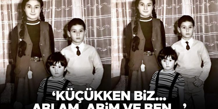 Ünlü müzikçi paylaştı: Küçükken biz… Ablam, abim ve ben