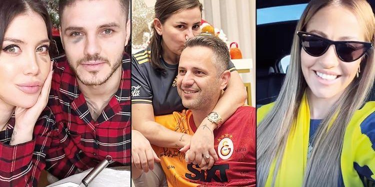 Ünlülerden derbi pozları