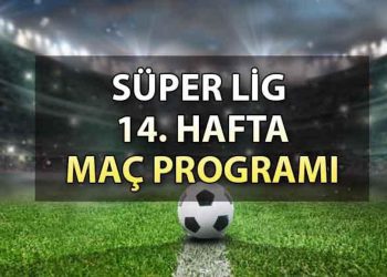 Üstün Lig’de bu hafta hangi maçlar var? Muhteşem Lig 14. hafta maç programı…