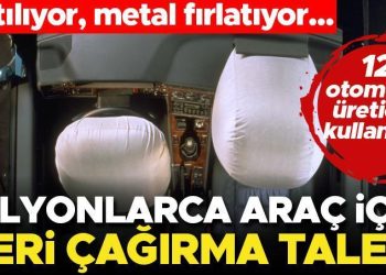 Yırtılıyor, metal fırlatıyor! İnceleme yapıldı, karar çıktı… Milyonlarca araç geri çağırılabilir