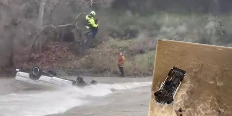 15 saat boyunca derede mahsur kaldı, bu türlü kurtarıldı