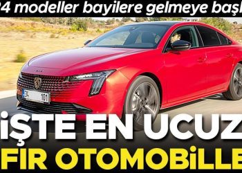 2024 modeller bayilere gelmeye başladı! İşte en ucuz sıfır arabalar