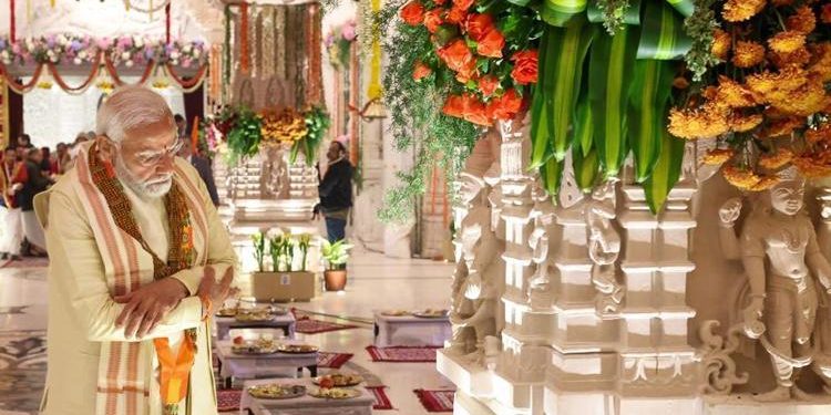 32 yıl evvel yıkılan caminin yerine inşa edilen tapınak açıldı