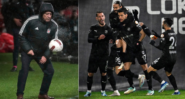 Beşiktaş, Pendikspor deplasmanında mağlup oldu