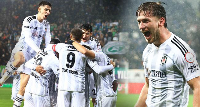 Beşiktaş, Rizespor deplasmanında farklı kazandı