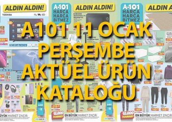 A101 11 Ocak Aktüel Eserler Kataloğu 2024! 6 Kişilik masa grubu, halı çeşitleri, dikey süpürge, besin doğrayıcı, mikrodalga fırın ve televizyon çeşitleri satışa çıkıyor!