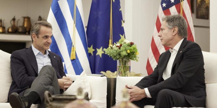 ABD Dışişleri Bakanı Blinken, Yunanistan Başbakanı Miçotakis ile görüştü