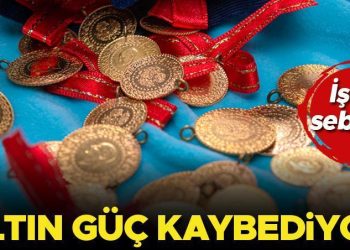 Altın güç kaybediyor… İşte sebebi
