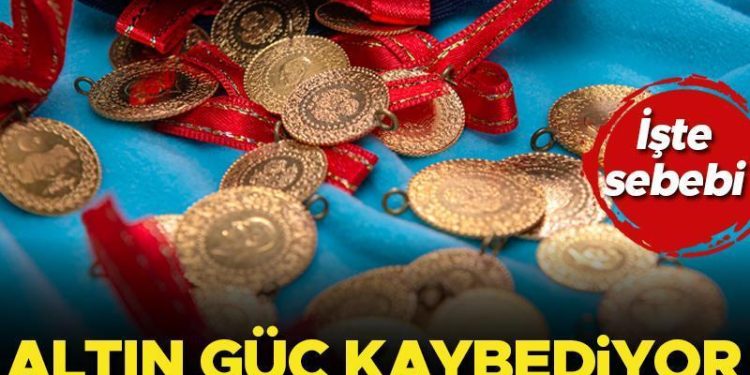 Altın güç kaybediyor… İşte sebebi