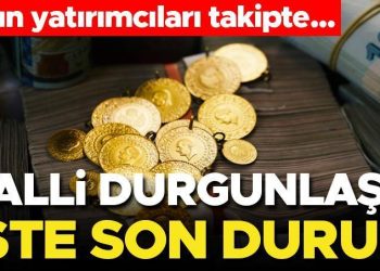 Altın yatırımcıları takipte… Ralli durgunlaştı! İşte son durum