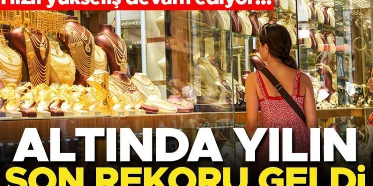 Altında süratli yükseliş! Yeni rekor geldi