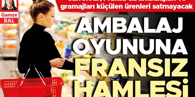 Ambalaj oyununa Fransız atılımı