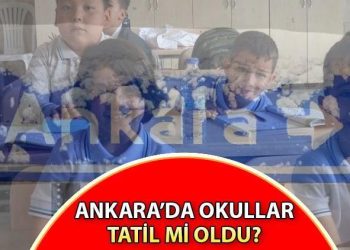 Ankara’da yarın (10 Ocak) okullar tatil mi oldu? Son dakika Ankara’da hangi ilçelerde okullar tatil? Valilik açıklaması geldi mi?