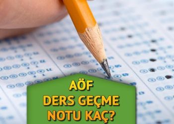 AÖF NOT HESAPLAMA 2024 || AÖF ders geçme notu kaç, nasıl hesaplanır?