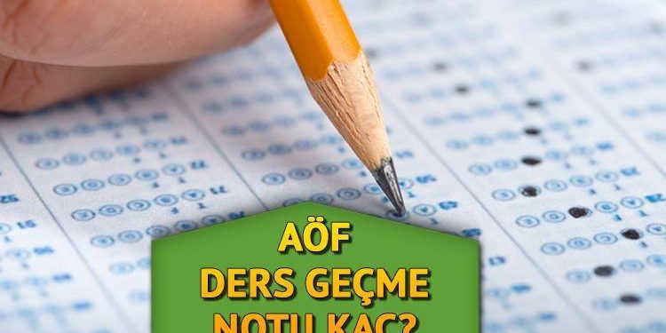 AÖF NOT HESAPLAMA 2024 || AÖF ders geçme notu kaç, nasıl hesaplanır?