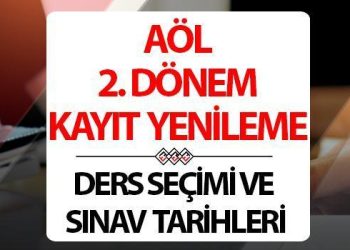 AÖL 2. DEVİR KAYIT TARİHLERİ || 2024 MEB Açık öğretim lisesi kayıtları ne vakit bitecek, imtihan fiyatı ne kadar? İşte açık lise ders seçim ve imtihan takvimi…