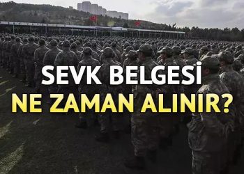 Askerlik sevk dokümanı nasıl, nereden alınır? Sevk evrakı ne vakit alınır? İşte e-Devlet sülüs evrakı sorgulama süreci…