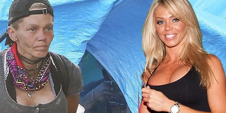 Bahçesinde çiçekler açan hoş bir konutu vardı: Artık naylon bir tentenin altına sığındı