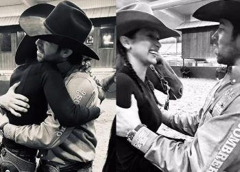 Bella Hadid kovboy aşkıyla sarmaş dolaş… Onu herkese gururla gösteriyor: İşte benim güzelim!