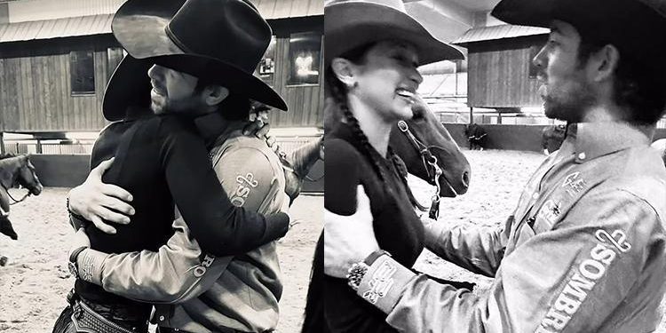 Bella Hadid kovboy aşkıyla sarmaş dolaş… Onu herkese gururla gösteriyor: İşte benim güzelim!