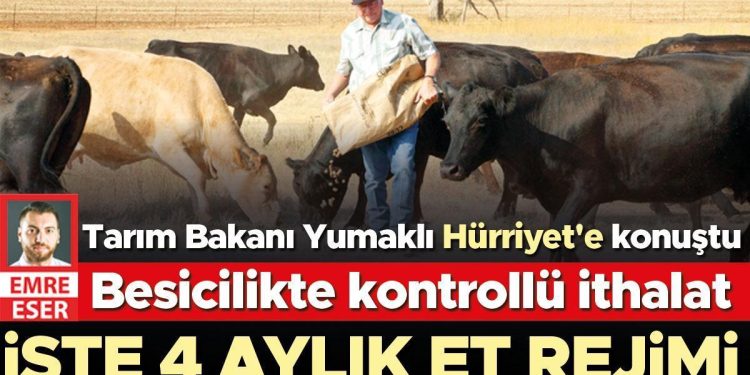 Besicilikte denetimli ithalat… Hayvan ithalatında özel kesim olmayacak hayvanlar 4 ay satılamayacak