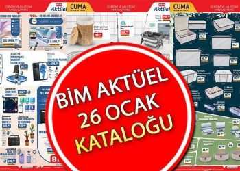 BİM 26 Ocak 2024 AKTÜEL KATALOĞU📌🛒 || BİM’de bu hafta cuma neler var? Cep Telefonu, Oyuncaklar, Android Tv BİM’de…