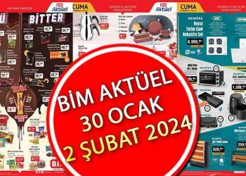 BİM aktüel 30 Ocak- 2 Şubat 2024 kataloğu || Bu hafta BİM’e gelecek ürünler neler? Bitter ve Sütlü Çikolata, Oyuncak, Isıtıcı çeşitleri BİM’de…