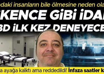 Bir evvelki idam denemesi başarısız olmuştu, ABD Nitrojen gazıyla öldürecek! Son itiraz da reddedildi, kan donduran infaza saatler kaldı…