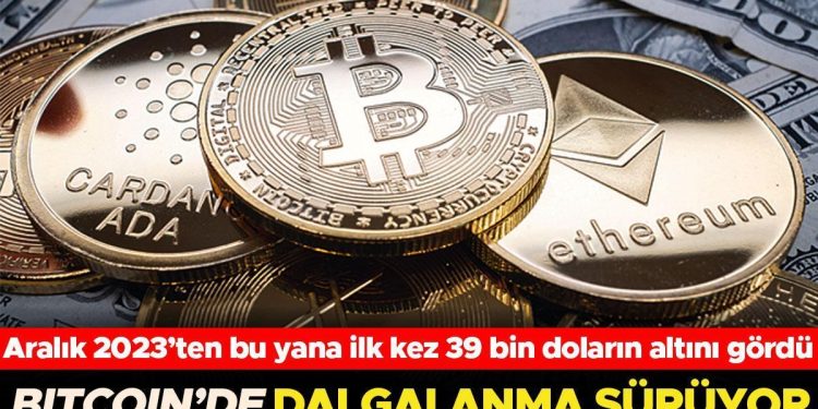 Bitcoin’de dalgalanma sürüyor
