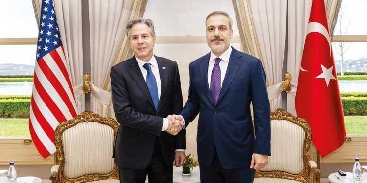 Blinken ve Fidan her hafta görüştü