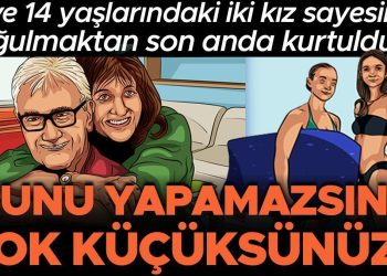 Boğulmak üzere olan çiftin hayatını 13 ve 14 yaşlarındaki iki genç kız kurtardı… ‘Bunu yapamazsınız, çok küçüksünüz!’