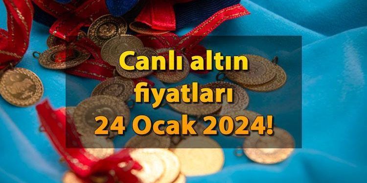 Bugün altın ne kadar? (24 Ocak canlı altın fiyatları) Gram altın, çeyrek altın ve yarım altın fiyatı!