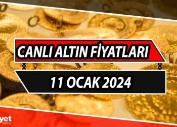Bugün gram altın, çeyrek altın ve yarım altın ne kadar? 11 Ocak 2024 Perşembe canlı altın fiyatları son durum!