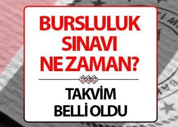 Bursluluk imtihanı ne vakit yapılacak? 2024 bursluluk imtihanı tarihi