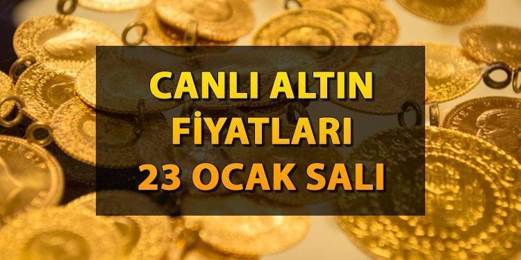 Canlı altın fiyatları 23 Ocak 2024: Bugün altın ne kadar, kaç TL? İşte, gram altın, çeyrek altın ve yarım altın fiyatları…