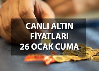 Canlı altın fiyatları 26 Ocak 2024: Bugün gram altın, çeyrek altın ve yarım altın fiyatı ne kadar?