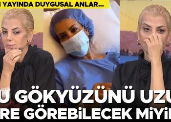 Canlı yayında duygusal anlar: Bu gökyüzünü uzun müddet görebilecek miyim?