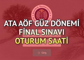 CET AÖF FİNAL İMTİHAN GİRİŞ EVRAKI EKRANI: CET AÖF final imtihanı saat kaçta başlayacak, kaç dk? Yarıyıl sonu imtihan giriş evrakı nasıl, nereden alınır?