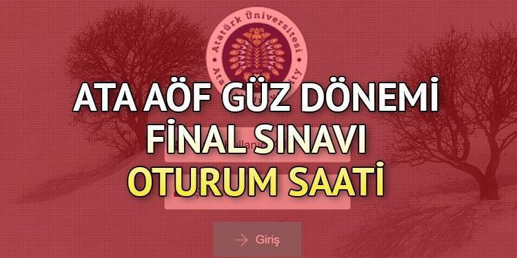 CET AÖF FİNAL İMTİHAN GİRİŞ EVRAKI EKRANI: CET AÖF final imtihanı saat kaçta başlayacak, kaç dk? Yarıyıl sonu imtihan giriş evrakı nasıl, nereden alınır?