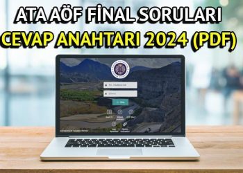 CET AÖF final yanıt anahtarı kitapçığı 2024 | CET AÖF final soruları ve yanıtları ne vakit yayınlanacak? Tarih belirli oldu!
