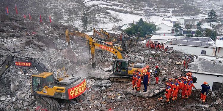 Çin’de heyelan… Meyyit sayısı 25’e yükseldi