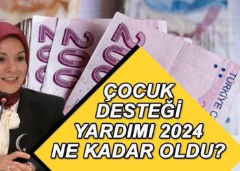 ÇOCUK YARDIMI 2024 NE KADAR OLDU? Artırımlı fiyatlar açıklandı! Çocuk dayanağı parası ne vakit artırımlı yatacak?