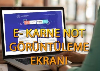 E KARNE NOT GÖRÜNTÜLEME GİRİŞ EKRANI MEB 2023-2024 || E karne ne vakit, saat kaçta açılıyor 2024?