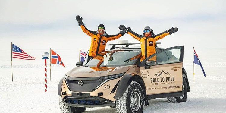 Elektrikli araçla kutup seyahati