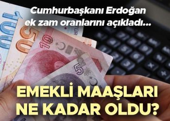 EMEKLİ EK ARTIRIMI 2024 SON DAKİKA📌📌 Yeni emekli maaşları ne kadara çıktı? Tarım, SSK, Bağkur emekli maaşlarına yüzde kaç artırım yapıldı? Cumhurbaşkanı Erdoğan artırım oranını duyurdu!
