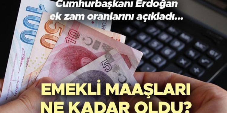 EMEKLİ EK ARTIRIMI 2024 SON DAKİKA📌📌 Yeni emekli maaşları ne kadara çıktı? Tarım, SSK, Bağkur emekli maaşlarına yüzde kaç artırım yapıldı? Cumhurbaşkanı Erdoğan artırım oranını duyurdu!