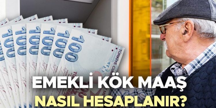 EMEKLİ KÖK MAAŞ HESAPLAMA 2024 | Kök maaş ne demek, nasıl hesaplanır? 7500 TL alan emeklinin kök maaşı ne kadar? İşte E-Devlet emekli kök maaş öğrenme ekranı