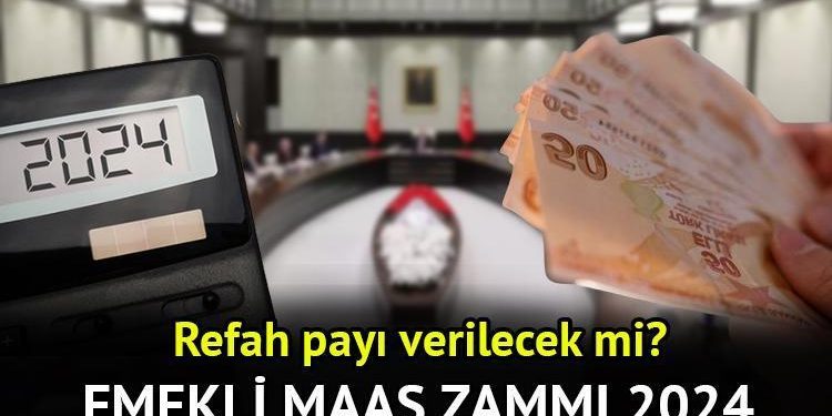 Emekli maaşına refah hissesi ve seyyanen artırım 2024 yapılacak mı? Artırımlı emekli maaşı 2024 ne vakit yatacak, ocakta yatar mı?
